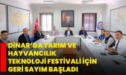 Dinar’da Tarım ve Hayvancılık Teknoloji Festivali İçin Geri Sayım Başladı