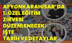 Afyonkarahisar’da 1. Özel Eğitim Zirvesi Düzenlenecek: İşte Tarih ve Detaylar