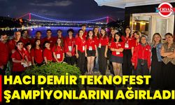 Hacı Demir TEKNOFEST Şampiyonlarını Ağırladı