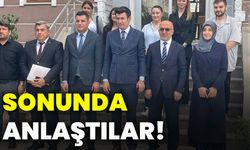 Sonunda anlaştılar!