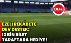 Ezeli rekabete dev destek: 13 bin bilet taraftara hediye!