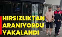 Hırsızlıktan aranıyordu yakalandı