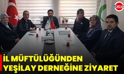 İl Müftülüğünden Yeşilay Derneğine Ziyaret