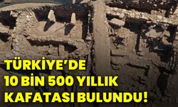 Türkiye’de 10 bin 500 yıllık kafatası bulundu!