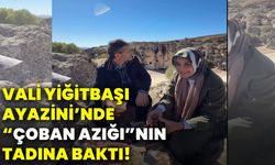 Vali Yiğitbaşı Ayazini’nde “Çoban Azığı”nın tadına baktı!