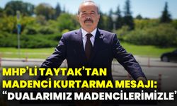 MHP’li Taytak’tan madenci kurtarma mesajı: “Dualarımız madencilerimizle”