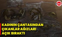 Kadının Çantasından Çıkanlar Ağızları Açık Bıraktı