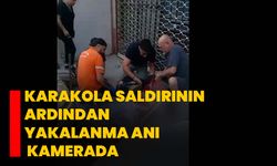 Karakola Saldırının Ardından Yakalanma Anı Kamerada