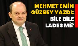 Mehmet Emin Güzbey yazdı: Bile bile lades mi?