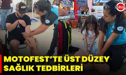 Motofest’te Üst Düzey Sağlık Tedbirleri