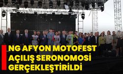 NG Afyon MotoFest açılış seronomosi gerçekleştirildi