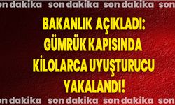 Bakanlık Açıkladı: Gümrük Kapısında Kilolarca Uyuşturucu Yakalandı!