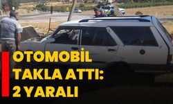 Otomobil takla attı: 2 yaralı