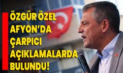 Özgür Özel Afyon’da Çarpıcı Açıklamalarda Bulundu!