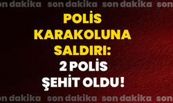 Polis karakoluna saldırı: 2 polis şehit oldu!