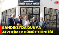 Sandıklı’da Dünya Alzheimer Günü Etkinliği
