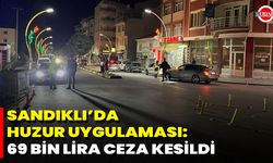 Sandıklı’da Huzur Uygulaması: 69 Bin Lira Ceza Kesildi