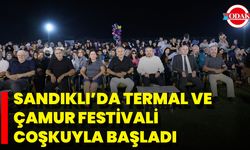 Sandıklı’da Termal Ve Çamur Festivali Coşkuyla Başladı