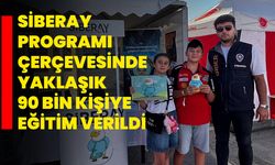 Siberay programı çerçevesinde yaklaşık 90 bin kişiye eğitim verildi