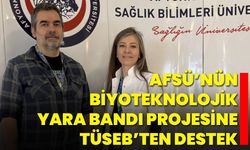 AFSÜ’nün Biyoteknolojik Yara Bandı Projesine TÜSEB’ten Destek