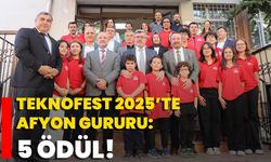 TEKNOFEST 2025’te Afyon Gururu: 5 Ödül!