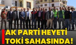 AK Parti Heyeti TOKİ Sahasında!