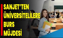 SANJET’ten Üniversitelilere Burs Müjdesi