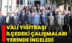 Vali Yiğitbaşı İlçedeki Çalışmaları Yerinde İnceledi