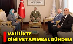 Valilikte Dini Ve Tarımsal Gündem
