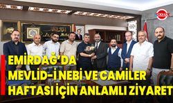 Emirdağ’da Mevlid-i Nebi ve Camiler Haftası İçin Anlamlı Ziyaret