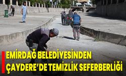 Emirdağ Belediyesinden Çaydere’de Temizlik Seferberliği