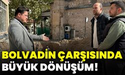 Bolvadin çarşısında büyük dönüşüm!
