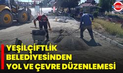 Yeşilçiftlik Belediyesinden Yol Ve Çevre Düzenlemesi