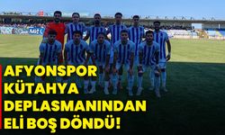 Afyonspor, Kütahya deplasmanından eli boş döndü!