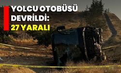 Yolcu Otobüsü Devrildi: 27 Yaralı