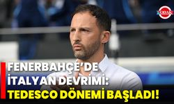 Fenerbahçe’de İtalyan Devrimi: Tedesco Dönemi Başladı!
