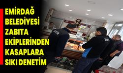 Emirdağ Belediyesi Zabıta Ekiplerinden Kasaplara Sıkı Denetim