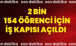 Afyon'da 2 bin 154 öğrenci için iş kapısı açıldı