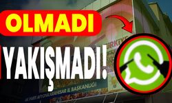Olmadı yakışmadı!