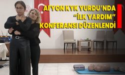 Afyon KYK Yurdu’nda “İlk Yardım” Konferansı Düzenlendi