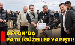 Afyon’da Patili Güzeller Yarıştı!