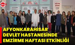 Afyonkarahisar Devlet Hastanesinde Emzirme Haftası Etkinliği