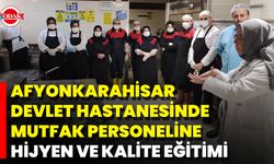 Afyonkarahisar Devlet Hastanesinde Mutfak Personeline Hijyen Ve Kalite Eğitimi