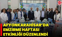 Afyonkarahisar’da Emzirme Haftası Etkinliği Düzenlendi