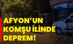 Afyon’un komşu ilinde deprem!