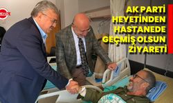 Ak Parti Heyetinden Hastanede Geçmiş Olsun Ziyareti