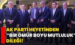 AK Parti Heyetinden “Bir Ömür Boyu Mutluluk” Dileği!
