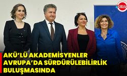 AKÜ’lü Akademisyenler Avrupa’da Sürdürülebilirlik Buluşmasında