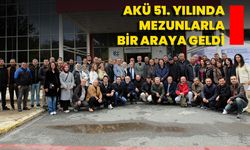 AKÜ 51. Yılında Mezunlarla Bir Araya Geldi