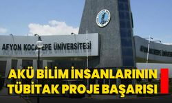 AKÜ Bilim İnsanlarının Tübitak Proje Başarısı